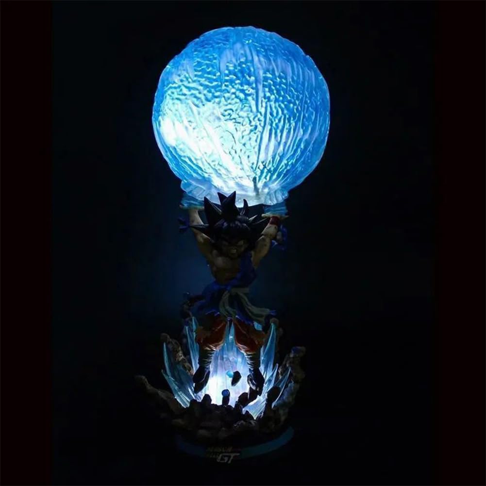 Amazon.co.jp: [BAOWENBEI] 孫悟空 元気玉 Ver. フィギュア 23cm/50cm
